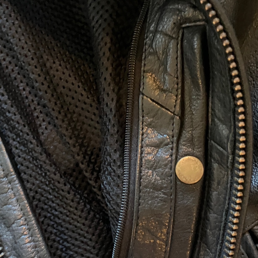 Himalayan Motorbike Wear Padded Leather Jacket - Picture 9 of 15